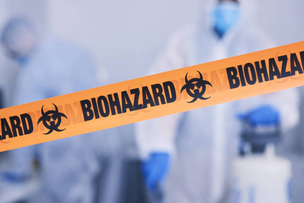 Professional Infectious Disease Decontamination technician working in Unionville Center, OH